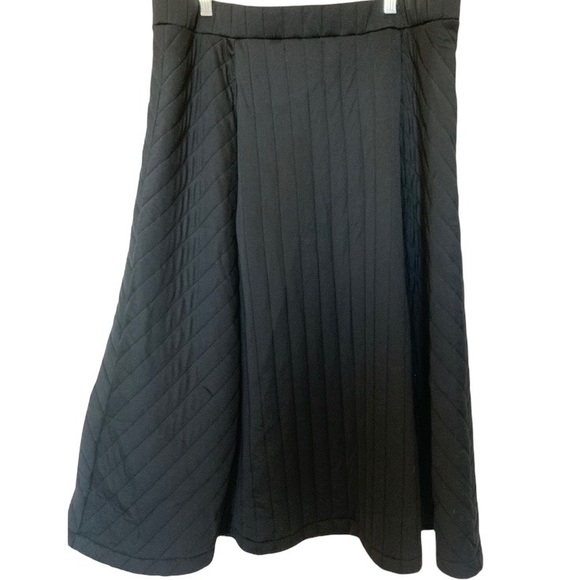 Prologue Dresses & Skirts - New Prologue Black Quilted Warm Winter Skirt Plus Size Curvy Woman’s XXL